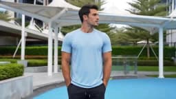 SBWL 2026 Summer Men's New Outdoor Running Fitness Quick Dry Sports T-Shirt High Quality Light Casual Short Sleeve Gym Tops