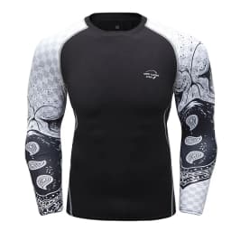 Long Sleeve Men Boxing MMA Rashguard T-shirts Sportswear MMA Compression Sport Tops Kickboxing Jerseys Fitness Bjj Gi Clothing