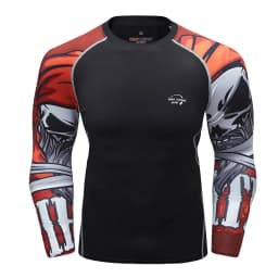 Long Sleeve Men Boxing MMA Rashguard T-shirts Sportswear MMA Compression Sport Tops Kickboxing Jerseys Fitness Bjj Gi Clothing