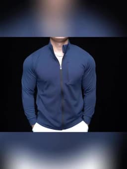 Men Running Jackets Gym Zipper Sport Jacke Jogging Training Quick-drying Fitness Sweatshirt Outdoor Casual Running Sportswear