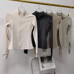 Women's Sports Jackets Long Sleeve Sports Jacket Quick-drying Running Training Coat Fitness Top Gym Jacket Workout Sweatshirt
