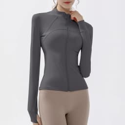 Women's Sports Jackets Long Sleeve Sports Jacket Quick-drying Running Training Coat Fitness Top Gym Jacket Workout Sweatshirt