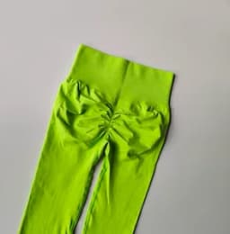 Seamless Sport Yoga High Waist Pants Leggings Sport See Through Yoga Gym Running Quick Dry Pants Scrunch Butt Pants