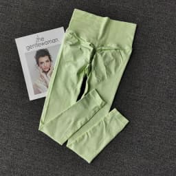 Seamless Sport Yoga High Waist Pants Leggings Sport See Through Yoga Gym Running Quick Dry Pants Scrunch Butt Pants