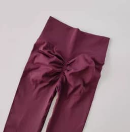 Seamless Sport Yoga High Waist Pants Leggings Sport See Through Yoga Gym Running Quick Dry Pants Scrunch Butt Pants