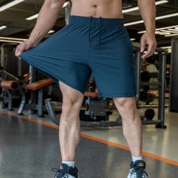 Mens Shorts Light Weight Thin Elasticity Pants Running Squat Fitness Training GYM Quick-drying Drawstring Shorts Sweatpants