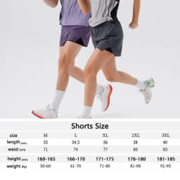Men's Running Shorts Gym Sports Fitness Training Jogging Sportswear Comfortable Breathable Quick-Dry Compression Clothing