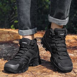 2025 New Hiking Shoes Unisex Outdoor Hiking Sports Shoes Camping Boots Ladies Waterproof Walking Shoes Non-slip Hiking Shoes