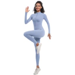 Women's Jumpsuit Women's Sports Shapewear Seamless Slim Fit Long Sleeve Sports Bodysuit Fitness Sports Bodysuit Yoga Suit