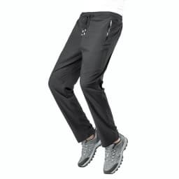 CHRLCK Men's Running Pants Summer Quick Dry Jogging Camping Hiking Fishing Sport Outdoor Trousers Women Large Size