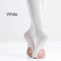 Wholesale Women Professional 60D Soft Microfiber Convertible Ballet Dance Tights Girls Leggings Seamless Pantyhose With Hole