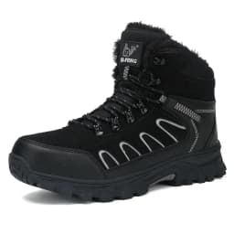 Large 49 Outdoor Ankle Boots Men Non Slip Fashion Lace Up Climbing Leather Winter Hiking Footwear High Top Leisure Hiking Shoes