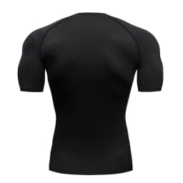 Fitness Clothes Men's Outdoor Sports Quick Drying Short Sleeved T-Shirt Training Pro Running Stretch Tight Fitting Clothes Yoga