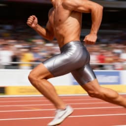 Men's glossy yoga pants casual high elasticity sports fitness suit Tight shorts for running, shiny smooth swim trunks