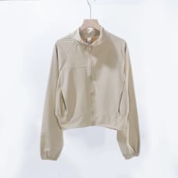 LULU FLORA Women's Quick-Dry Stand Collar Yoga Jacket Thin Windproof Outdoor Running Fitness Long Sleeve Sports Coat