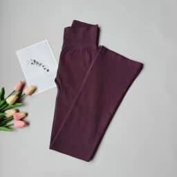 Seamless High-Waist Flare Yoga Leggings Pants Women's Bell-Bottom Fitness Trousers High-Elastic Gym Tight Sports Leggings