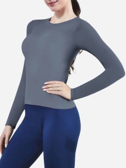 CZGUKE Women's Long Sleeve Fitness T-shirt Yoga Shirt Soft Sports Fitness Four Seasons Breathable Running Sports Slimming Top