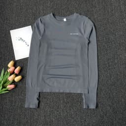 Women's Compression Workout Top Long Sleeve, Quick Dry & Breathable Fitness Shirt for Running, Yoga & Training