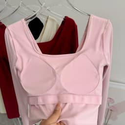 Autumn Slimming Long Sleeved Yoga Top Crossed Back with Fixed Chest Pads for Sports Running Fitness Tight Fitting Shirt