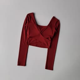 Autumn Slimming Long Sleeved Yoga Top Crossed Back with Fixed Chest Pads for Sports Running Fitness Tight Fitting Shirt