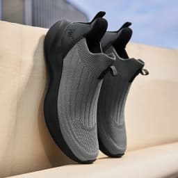361 Degrees Lightweight Slip-On Men Running Shoes Breathable Mesh Upper Cushion Comfort Soft Soled Male Sneakers 672542215F