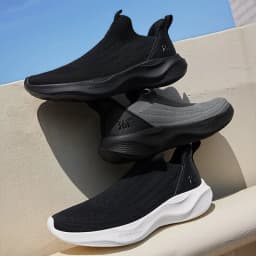 361 Degrees Lightweight Slip-On Men Running Shoes Breathable Mesh Upper Cushion Comfort Soft Soled Male Sneakers 672542215F