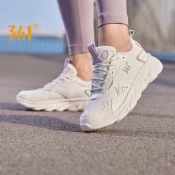 361 Degrees Women's Running Sports Shoes Shock Absorption Rebound All-match Fashion Comfortable Sneakers Male 682232237