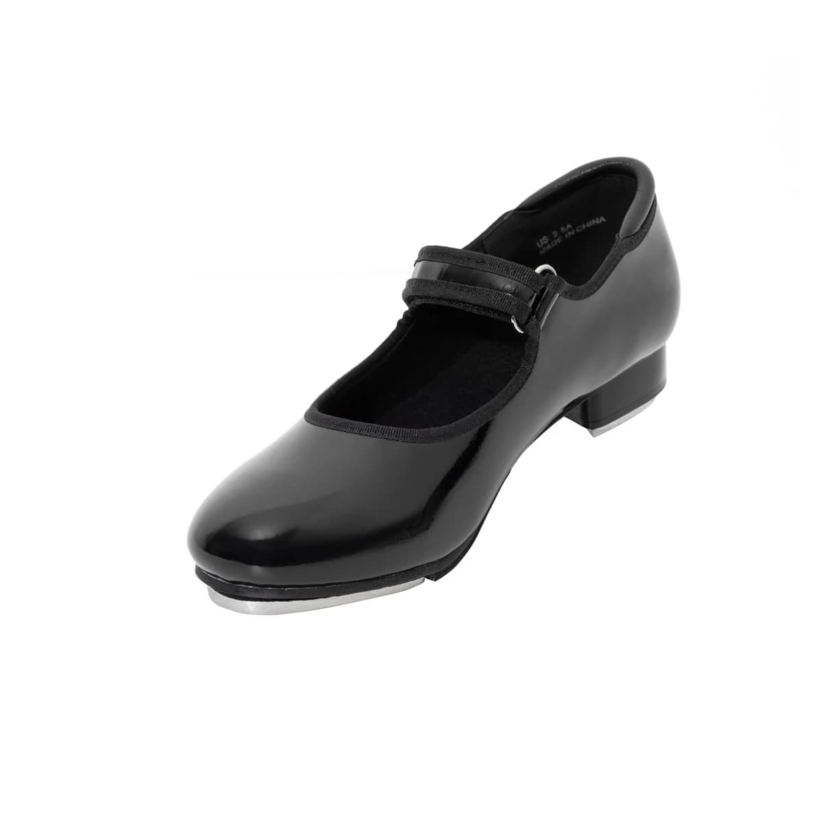 Dynadans Patent Easy Strap Tap Shoe for Girls and Boys (Toddler/Little Kid/Big Kid)