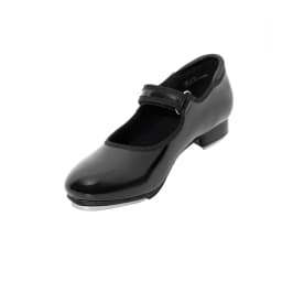 Dynadans Patent Easy Strap Tap Shoe for Girls and Boys (Toddler/Little Kid/Big Kid)
