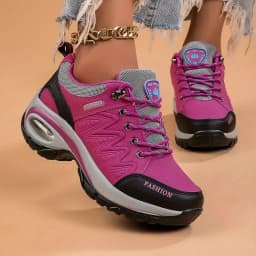 2025 Summer Women Casual Platform Shoes Outdoor Thick Sole Walking Shoes Women Casual Sports Shoes Anti Slip Camping Shoes