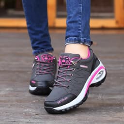 2025 Summer Women Casual Platform Shoes Outdoor Thick Sole Walking Shoes Women Casual Sports Shoes Anti Slip Camping Shoes
