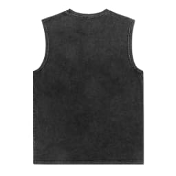 Vintage Acid Wash Cotton Tank Tops for Men Women Gym Workout Bodybuilding Sports Vest Summer Casual Sleeveless Tees Tops