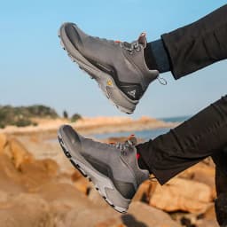 HUMTTO Hiking Shoes Men Outdoor Climbing Camping Hunting Boots Mountain Trekking Sneakers Women's Tactical Wakling Snow Shoes