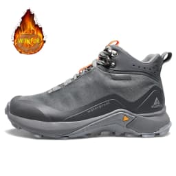 HUMTTO Hiking Shoes Men Outdoor Climbing Camping Hunting Boots Mountain Trekking Sneakers Women's Tactical Wakling Snow Shoes