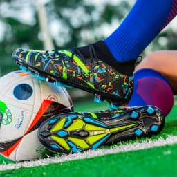 Turf Soccer Cleats Professional Men Football Boots Artificial Grass Youth Soccer Shoes Anti Skid Male Sneakers Society Chuteira