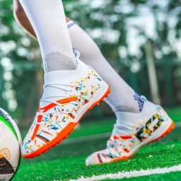 Turf Soccer Cleats Professional Men Football Boots Artificial Grass Youth Soccer Shoes Anti Skid Male Sneakers Society Chuteira