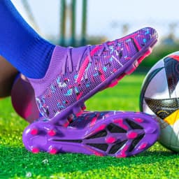 Turf Soccer Cleats Professional Men Football Boots Artificial Grass Youth Soccer Shoes Anti Skid Male Sneakers Society Chuteira