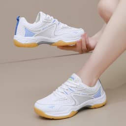 Breathable Mens Womens Badminton Shoes Lightweight Professional Training Sneakers Couple Anti Slip Volleyball Tennis Sport Shoes