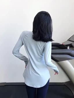 Long Sleeve Yoga Clothes Women 2024 Sportswear Woman Gym Running Blouses Shirts Sports Tops Fitness T-shirt Gym Clothing Workout
