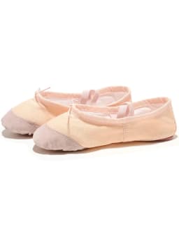 Soft Black Red White Pink Flat Teacher Kids Ballet Shoes for Girls Women Ballet Shoes Children Canvas