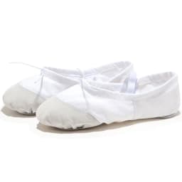 Soft Black Red White Pink Flat Teacher Kids Ballet Shoes for Girls Women Ballet Shoes Children Canvas