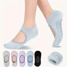 Professional Women Yoga Socks for Gym Indoor Sports and Fitness Breathable Silicone Anti-slip Ballet Pilates Dance Sports Socks