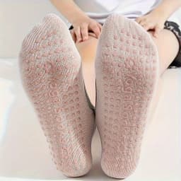 Professional Women Yoga Socks for Gym Indoor Sports and Fitness Breathable Silicone Anti-slip Ballet Pilates Dance Sports Socks