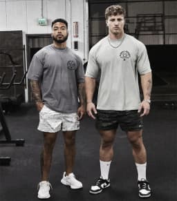 Barbell Brigade 2025 Men's Summer Gym T-Shirt Cotton Short Sleeve Bodybuilding Fitness Training Muscle Tees Fashion Sportswear