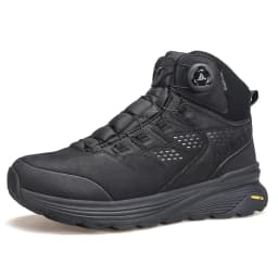HUMTTO Leather Hiking Shoes 2024 Winter Camping Men's Sports Shoes Breathable Trekking Boots Man Outdoor Safety Sneakers for Men