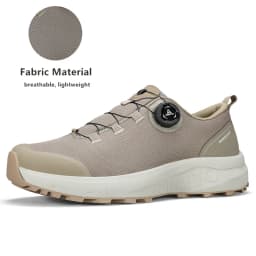 HUMTTO Leather Hiking Shoes 2024 Winter Camping Men's Sports Shoes Breathable Trekking Boots Man Outdoor Safety Sneakers for Men