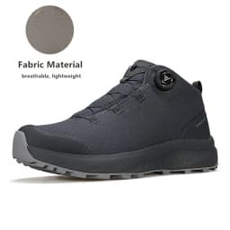 HUMTTO Leather Hiking Shoes 2024 Winter Camping Men's Sports Shoes Breathable Trekking Boots Man Outdoor Safety Sneakers for Men