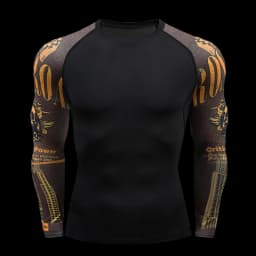 Cody Lundin Men's Compression Gym Wear Swim T Shirt Wholesale Men Gym Wear Slim Fit Rash Guard Compression T Shirt