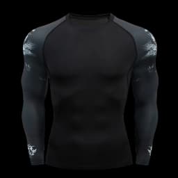 Cody Lundin Men's Compression Gym Wear Swim T Shirt Wholesale Men Gym Wear Slim Fit Rash Guard Compression T Shirt