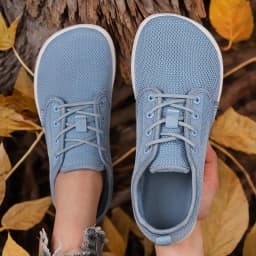 Wide Toe Men Shoes Breathable Knitted Mesh Comfortable Barefoot Casual Versatile Soft Sole Wide Last Shoes Walking Shoes 2025